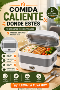 Lonchera Eléctrica Portátil para Comida Caliente