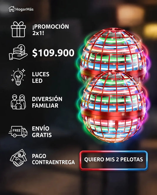 2 x1 Pelota Voladora Flying Spinner