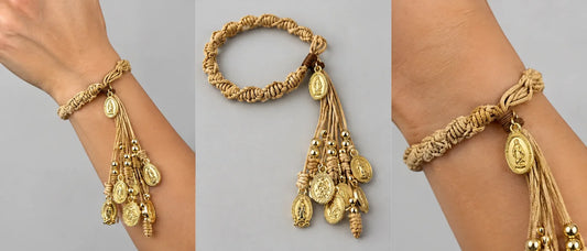 Amuleto de Fe y Protección 3 en 1 – Oro Laminado 18K