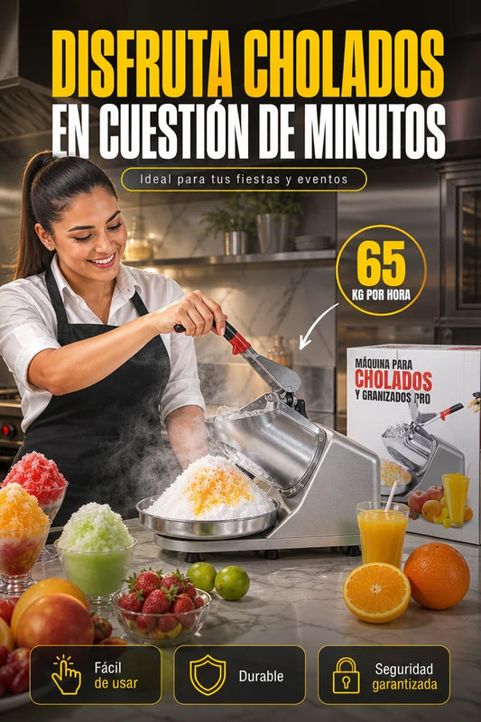 Máquina para Cholados y Granizados Pro